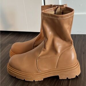 Roolee faux leather boots